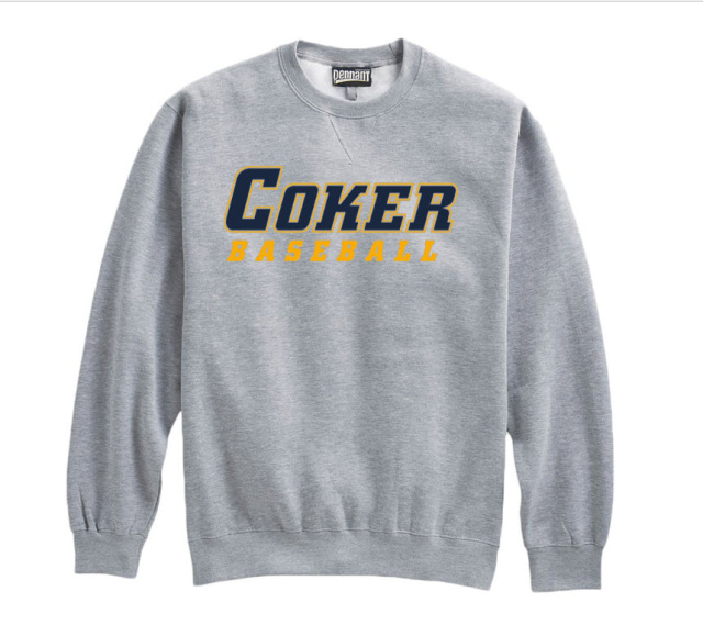 Coker Baseball - PN Crewneck Sweat Shirt